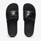 Nike Benassi Jdi Men s Size 11 Triple Black Slippers Slide Sandals 343880-001