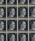 Stamp Germany Mi 798 Sc 523 Sheet 1941 Wwii Fascism War Era Hitler German Mnh
