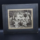 Antique 15  Baseball Team Photo W  Dog Walpole Rare Vintage Original