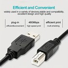 New Usb 2 0 A To B High Speed Printer Scanner Premium Cable Cord 1 5m