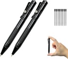 Bolt Action Tactical Pen 4 3 Inch Aluminum Edc Pocket Clip 7mm Tip 2 Pack