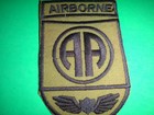 Us 82nd Airborne Division Subdued Patch From Vietnam War Era