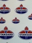 Ho Scale Standard Gas Oil Signs 2mil Vinyl Die-cut Peel N Stick Stickers Decal 1