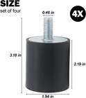 Tamper Rubber Shock Mount For Wacker Neuson Plate   For Vibration Compactor Ramm