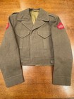 2 Post War Korean Era Ike Jackets One Canadian Rcac With Patches  One Us Army
