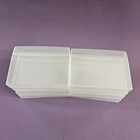 8 Extra Gum Empty Plastic Gum Containers Hinged Lid Storage Crafts
