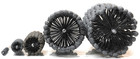 Flex-ball Gbd Cylinder Hone  5  Bore  120 180 Grit Silicon Carbide  3 8  Shaft