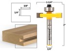 4 Bit Slot Cutter Router Bit Set - 1 4  Shank - Yonico 14481q