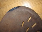 Vintage Original Metal Tractor Plow Seat