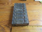 Vintage Daniel Boone Letter Press Print Block Colonial Knife Usa