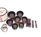 Tibetan Singing Bowl Set Of Seven - Chakra Healing   Deep Sound   Relaxation 