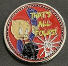 Ibew Brotherhood Challenge Coin Yosemite Sam Porky Pig Looney Toons Drag