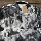 Nike Men s Dri-fit Tour Golf Polo White Black Grey Size Large Fd5935-010 Nwt