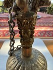 Fine Tibet Tibetan Bronze Temple Hand Bell W  Dorje Shaped Handle Ca  20th