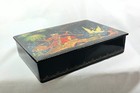 Vtg Palekh Russian Lacquer Box The Swan Princess