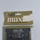 Lot Of 2 Maxell Xlii-s 60 Super Fine  Blank Audio Cassette Tape Sealed Nos 1980s