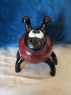 Vintage Crazy Mountain Ladybug Ceramic And Resin Piggy Bank