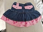 Vintage Dora The Explorer 2000 s Baby Girl Denim Skirt 5t Preorder Y2k