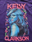 2013 Kelly Clarkson Summer Tour T-shirt  Purple  Gildan  Size Xl