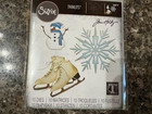Bundle Of 9 Sizzix  Dies   Embossing Folders  New In Packages  Average  7 Each 