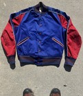 Rare60s Vtg Butwin Usa Made Sports Wear Outerwear Jacket Baseball Khaki Rversble