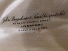 Antique John Bagshaw   Sons  liverpool  Sewing Kit Scissors Thimble Case Silver