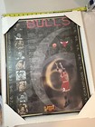 Chicago Bulls Michael Jordan 1998 Nba Finals Last Shot Vintage Framed Poster