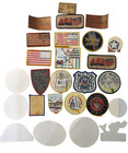 Lot 26 Patches Stickers Travel Usa States Military Flag International Souvenirs