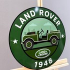 Land Rover Series I 1948 Heavy Metal Sign     Garage Wall Decor     50 Cm  19 7    