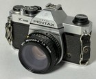 Asahi Pentax K1000 35mm Slr Film Camera W  Smc Pentax-a 50mm Manual Focus Lens