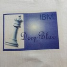 Vintage Ibm Deep Blue Chess Computer T-shirt Xl White Usa Tech Cyber Y2k Rare