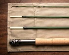 Khaki Cloth Rod Bag     Fits 4pc Fly Rods - Fly Rod Sock  - 4 Sizes - Usa