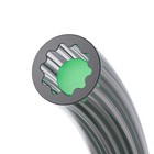 Creality 4m Low-resistance Star-shaped Ptfe Filament Tube For 3d Printing