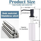 360   Sink Soap Dispenser  Stainless Steel  Kitchen Hands Liquid Pump Bottle