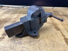 Prentiss Bull Dog No  50 Vise Bench Antique Tool Cast Iron 3-1 4  Jaw Script