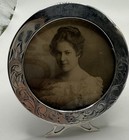 19th C American Sterling Silver Small Standing Photo Frame Boston