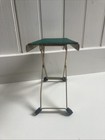 Vintage  Guitar Footrest Made In Japan Foldable Adjustable Gold Colored 