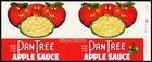 Vintage Label Pan Tree Apple Sauce Arkansas City Kansas New Old Stock N-mint 