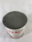 Vintage 1966 Texaco 10w Motor Oil Full One Quart Metal Can