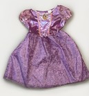 Disney Princess Rapunzel Core Dress Costume Tangled Purple Girls Size 4-6x Play