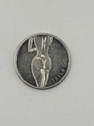 Vintage Heads I Win Tails You Lose Coin Token Novelty Pinup Girl Mcm
