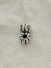 Pair Of Pandora 925 Sterling Silver Ribbed Clip Charms