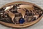 Ncr National Cash Register Employee 1983 Cpc 10k Gold Lapel Tie Pin No Backer