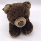 Yomiko Classics By Russ Berrie Small Grizzly Bear Lovey 10    Soft Brown Plush G2