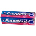 Fixodent Complete Denture Adhesive Cream  Original  1 4 Oz