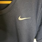 Nike Navy Blue Dri Fit Athletic Tennis Shirt Mens Size Large 