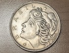1970 Brazil 50 Centavos Ship