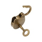 Mini Vintage Brass Padlock With Key Antique Style Small Decorative Lock