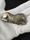 Antique Victorian Vesta Case match Safe In The Shape Of A Reclining Lion 