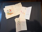 Lot Of 3 Vtg Birthday Cards 1950 s Nos Unused